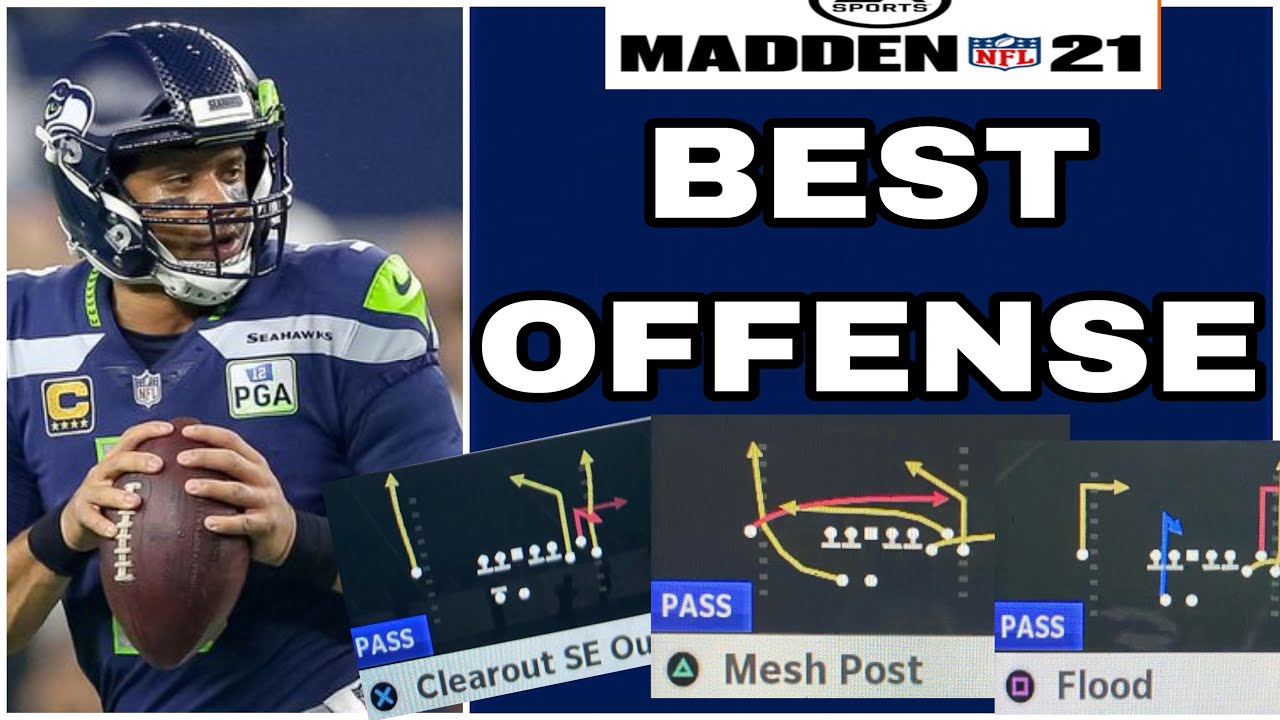 MADDEN 21 - SEAHAWKS GUN BUNCH FULL EBOOK | SCORE 40 POINTS A GAME | BEST OFFENSE
