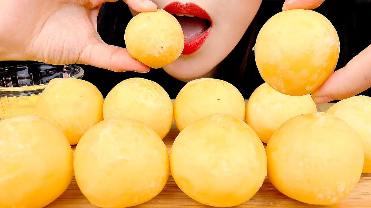 ASMR CHEESE BALLS 치즈볼 먹방 チーズボール 咀嚼音 리얼사운드 NO TALKING EATING SOUNDS KOREAN MUKBANG