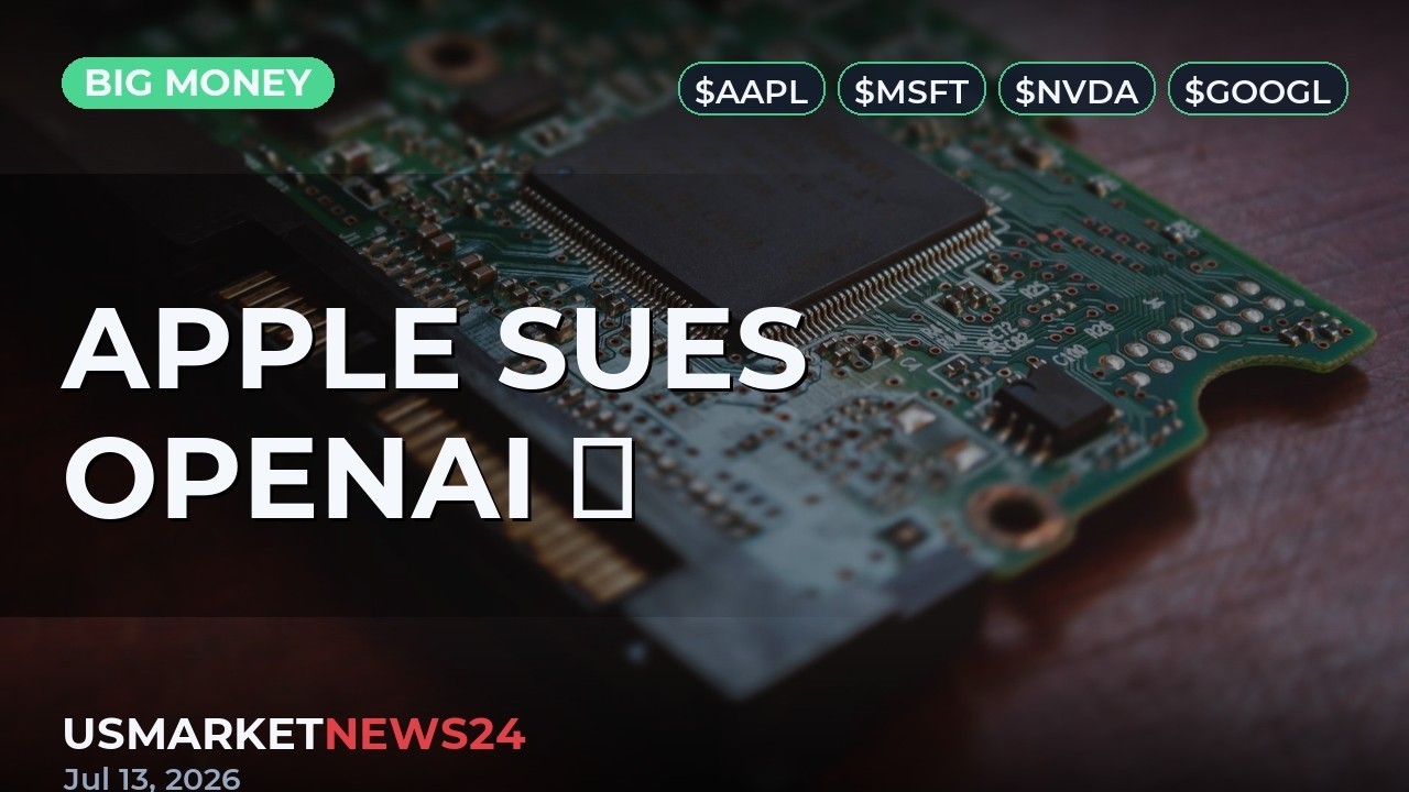 Apple SUES OpenAI for Trade Secret Theft | July 13, 2026