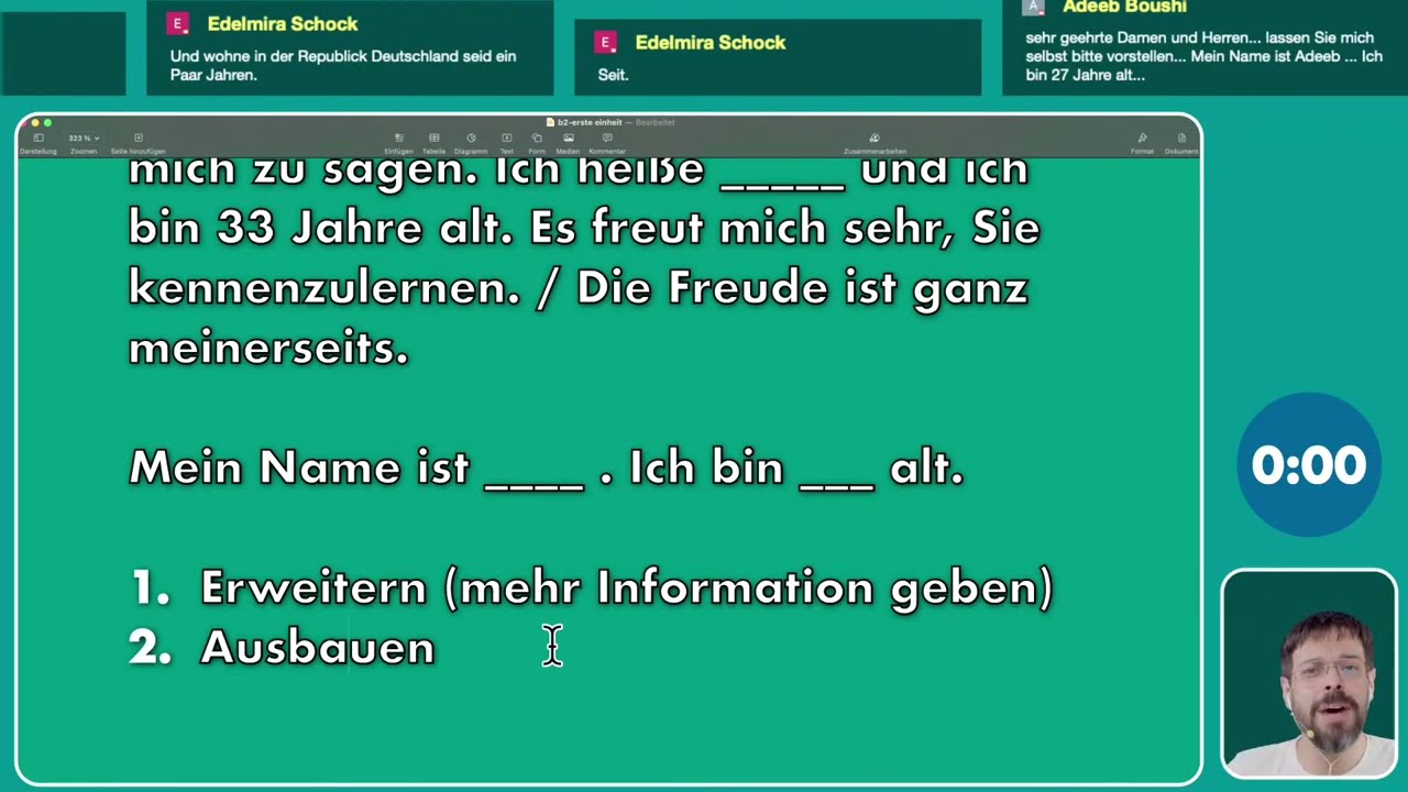 Deutsch - B2-Kurs 2022- Vorsicht: A1-Falle!