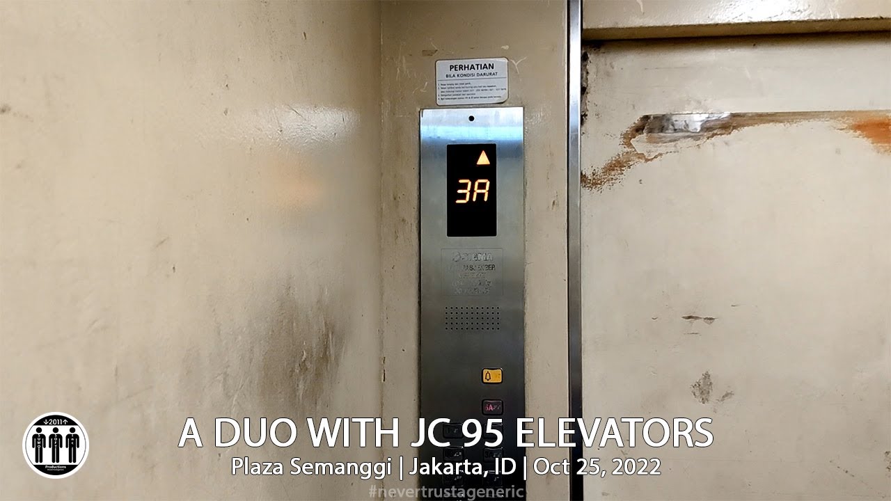 Sigma Traction Freight Lift / Elevator at Plaza Semanggi, Jakarta (Smaller, w/ @jc95elevators)