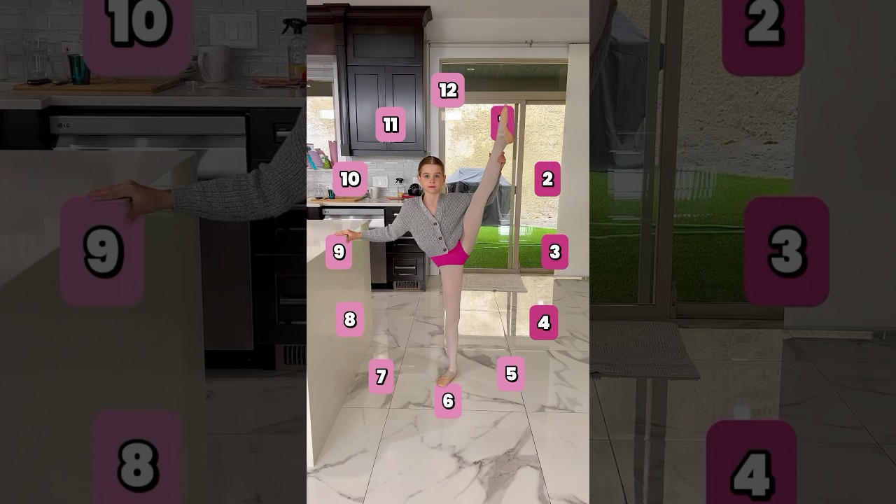 Clock ⏰ Flexibility Challenge🤯 Did she DO IT?!