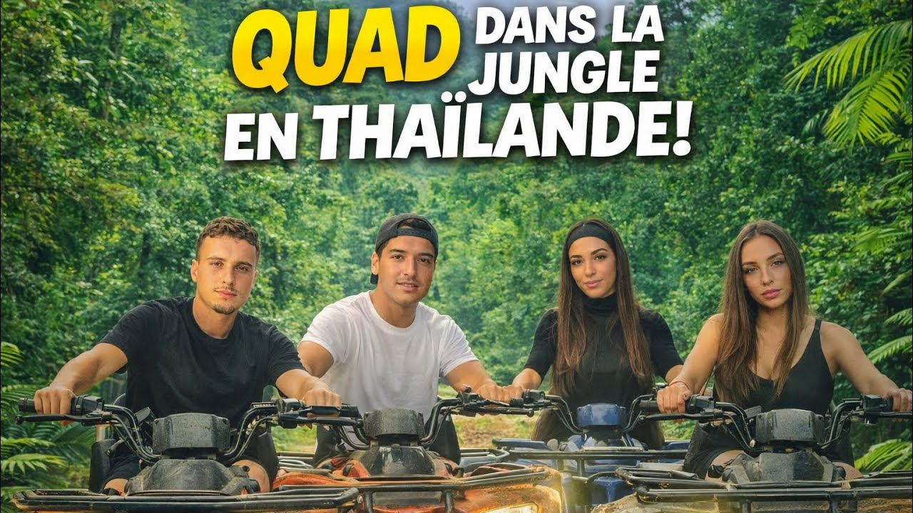 Quad dans la jungle d’Ao Nang ! (Krabi, Thaïlande) 
