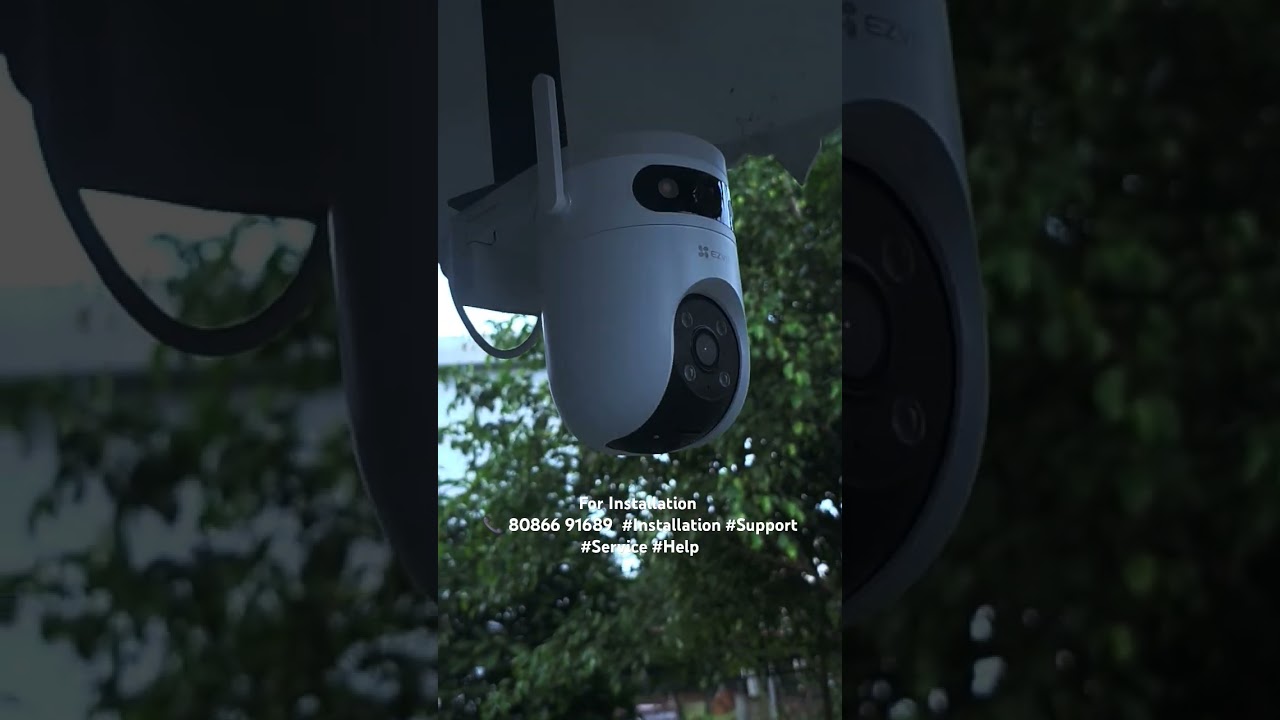 EZVIZ H9C 3MP Dual-Lens PT CAMERA Installation 