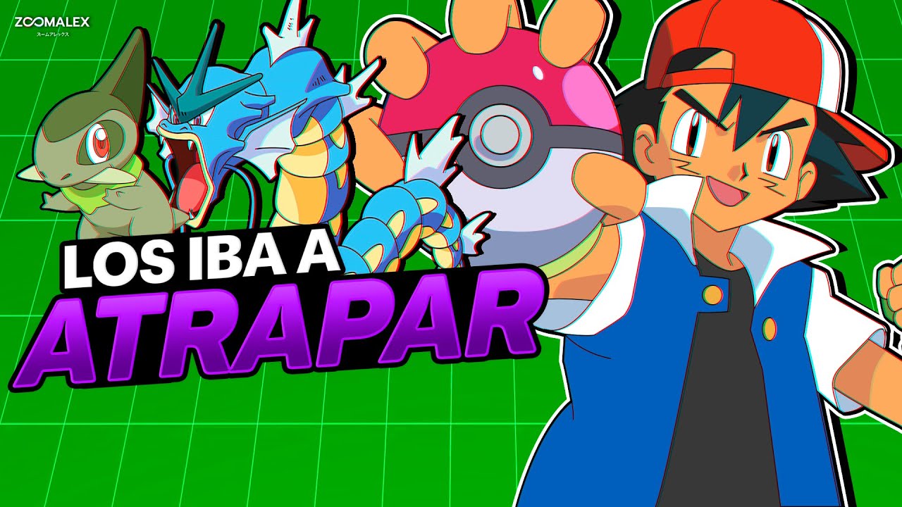 7 POKÉMON que ASH INTENTÓ CAPTURAR  (Parte 2)