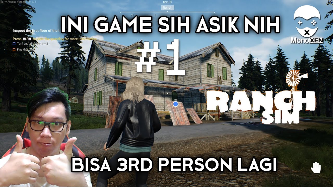 INI GAME SERIUSAN ASIK GUYS - RANCH SIMULATOR INDONESIA #1