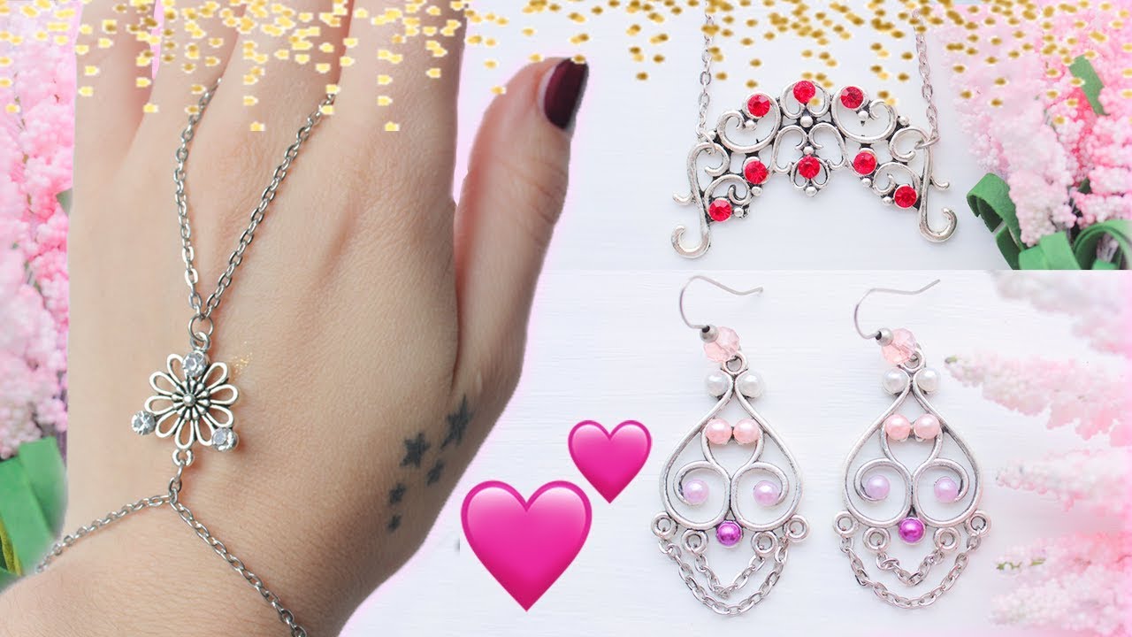 DIY Jewelry from ❤ BeeBeeCraft.com ❤ EASY Craft