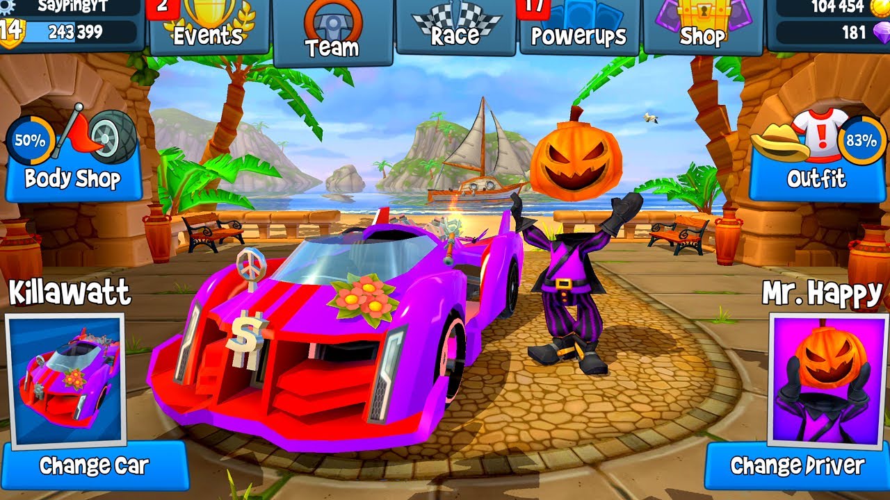 New challenge 2024 | Racing all car | Racing all hero! | Beach buggy racing 2 Session 08.