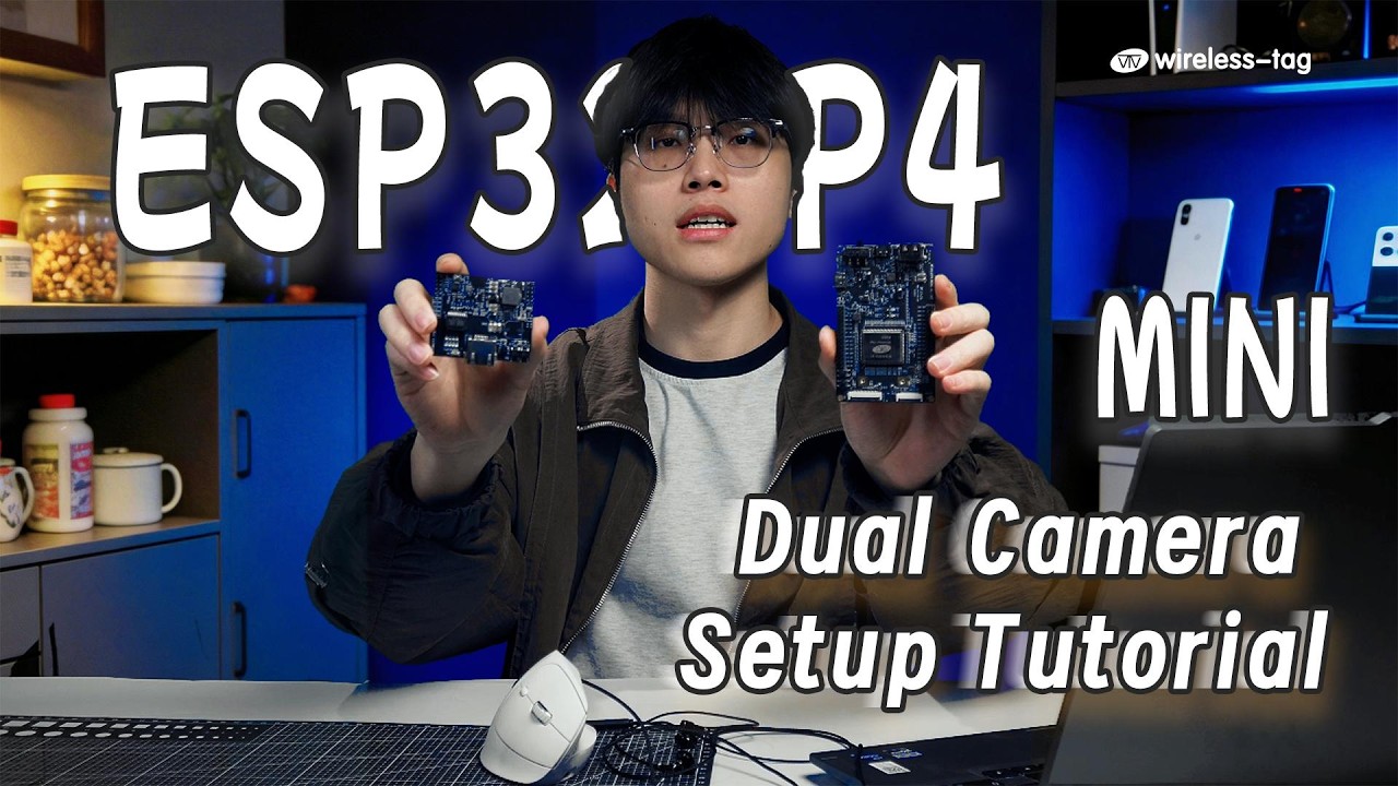 ESP32-P4 Runs Dual Cameras?! Full Setup Tutorial (Open Source)