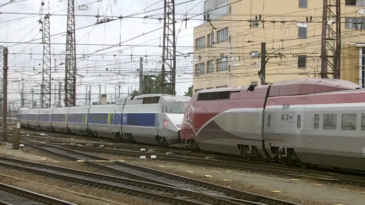 Thalys VS Tgv rijden Brussel zuid binnen