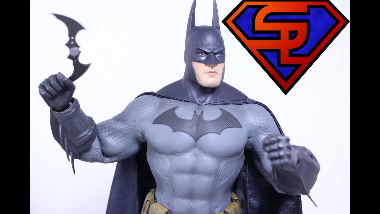 Batman Arkham City Hot Toys Batman Video Game Masterpiece 1/6 Scale Collectible Figure Review