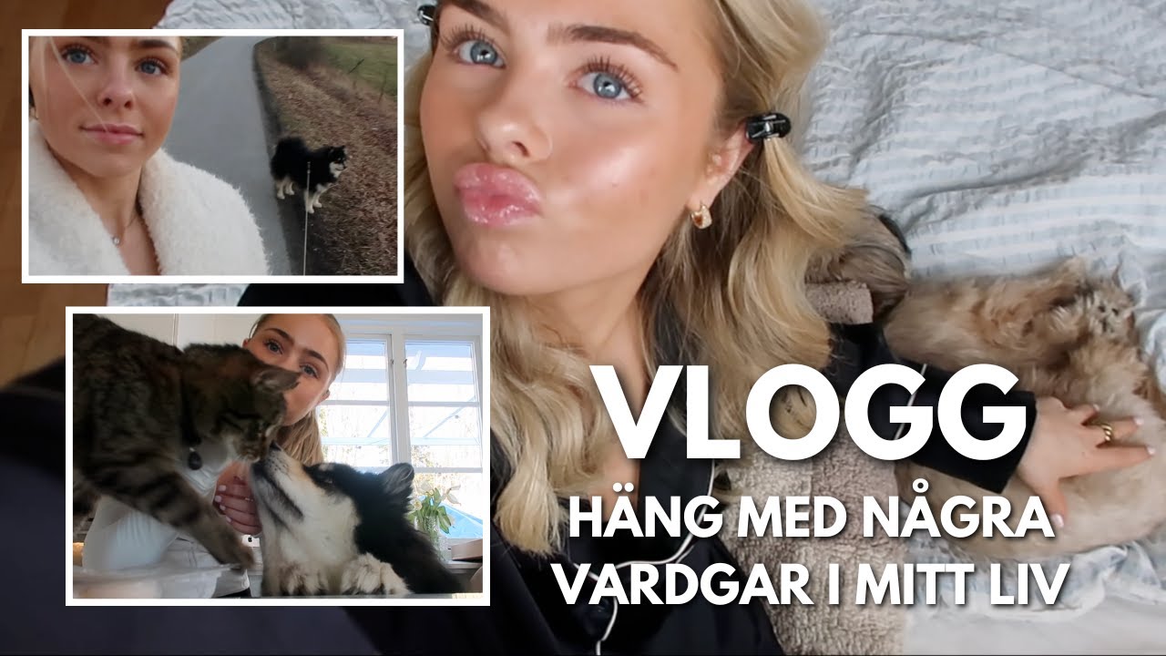 VLOGG - HÄNG MED NÅGRA VANLIGA DAGAR I MITT LIV