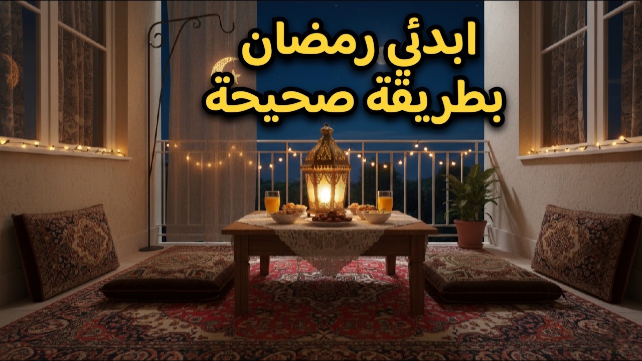 استقبلي رمضان بروح جديدة | خطوات بسيطة لشهر مبارك