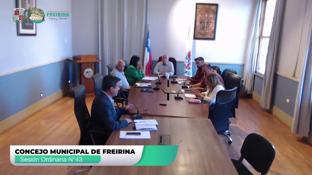 Sesión Ordinaria N°43 Concejo Municipal