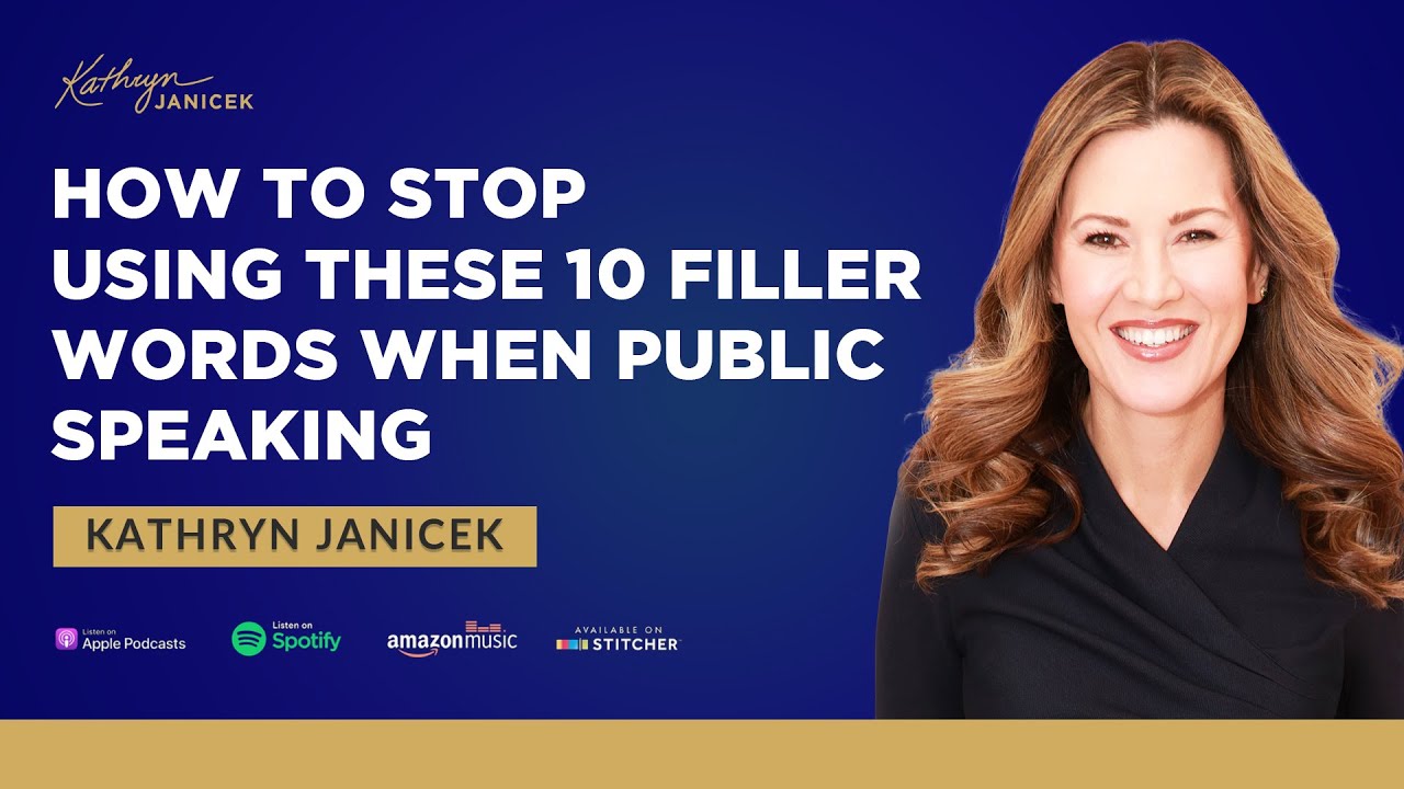 How To Stop Using These 10 Filler Words When Public Speaking