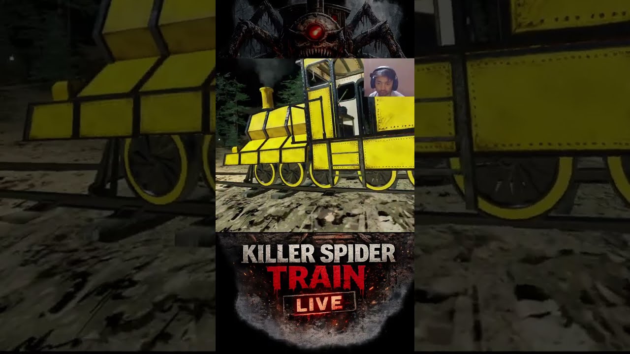 Choo Choo Charles LIVE 🔴 | Mission Spider Train 😨#shortsfeed #gameplay #livestream #gaming