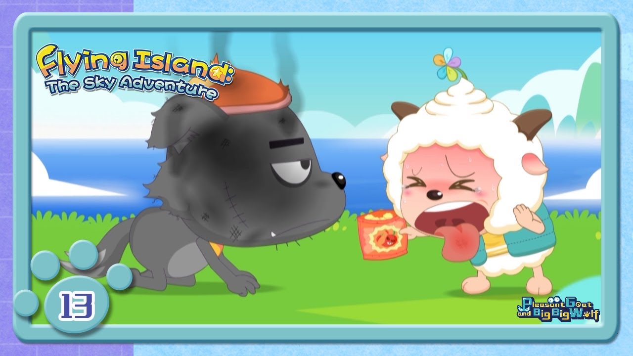 Wolffy's Good Intentions | Adventure cartoon | for kids | EP13 | Pleasant goat and big big wolf