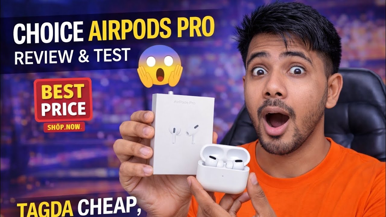 Choice AirPods Pro Review | এত Cheap কিন্তু Sound Powerful? 😱🔥 Honest Review