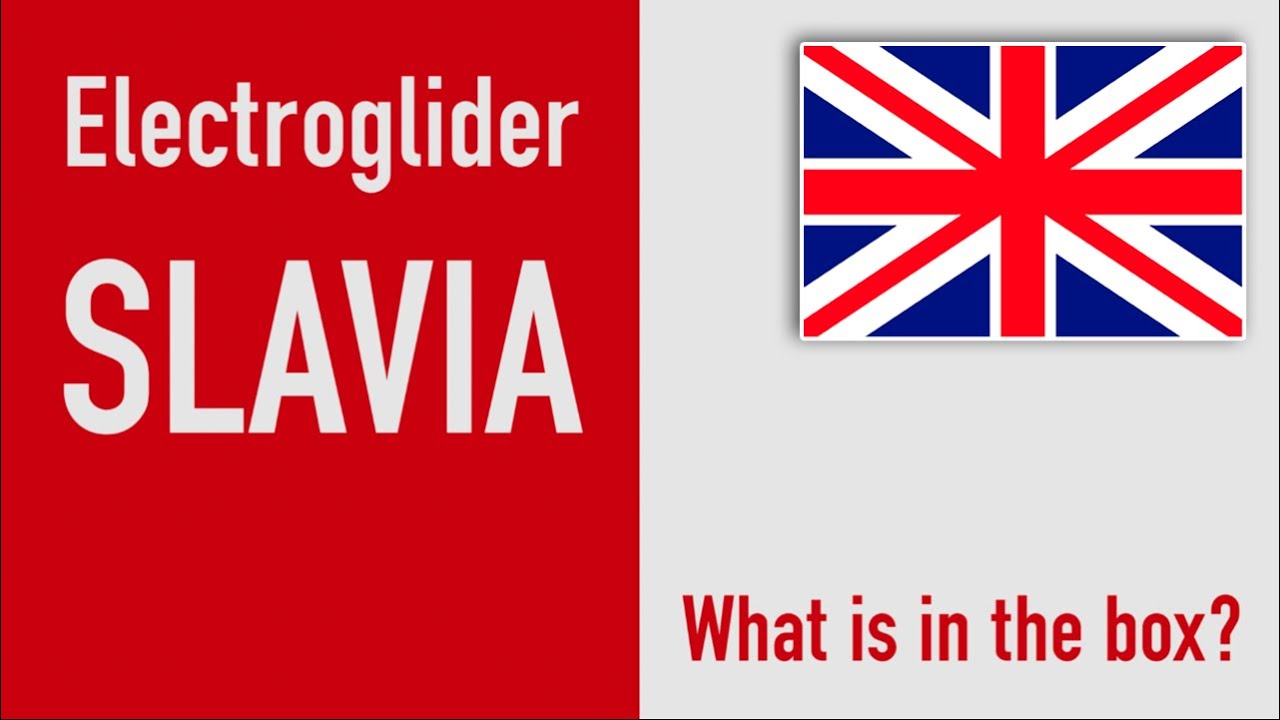 SLAVIA - Czech electroglider by Topmodel CZ - What is in the box?