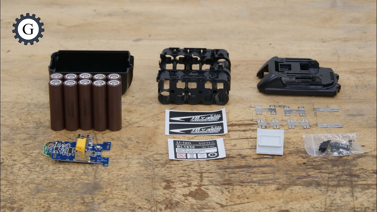 18V Makita Battery Case Assembly Guide | BL 1830