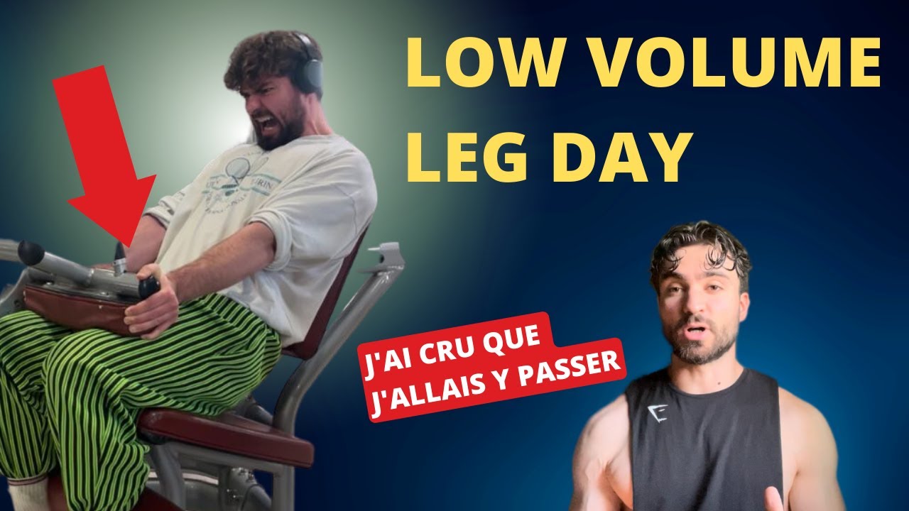 LOW VOLUME LEG DAY  - RECOVERY EPISODE 6