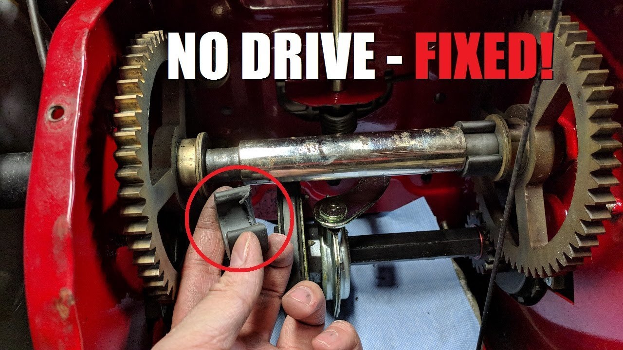 White Outdoors Snowblower - Won't Drive Fix!