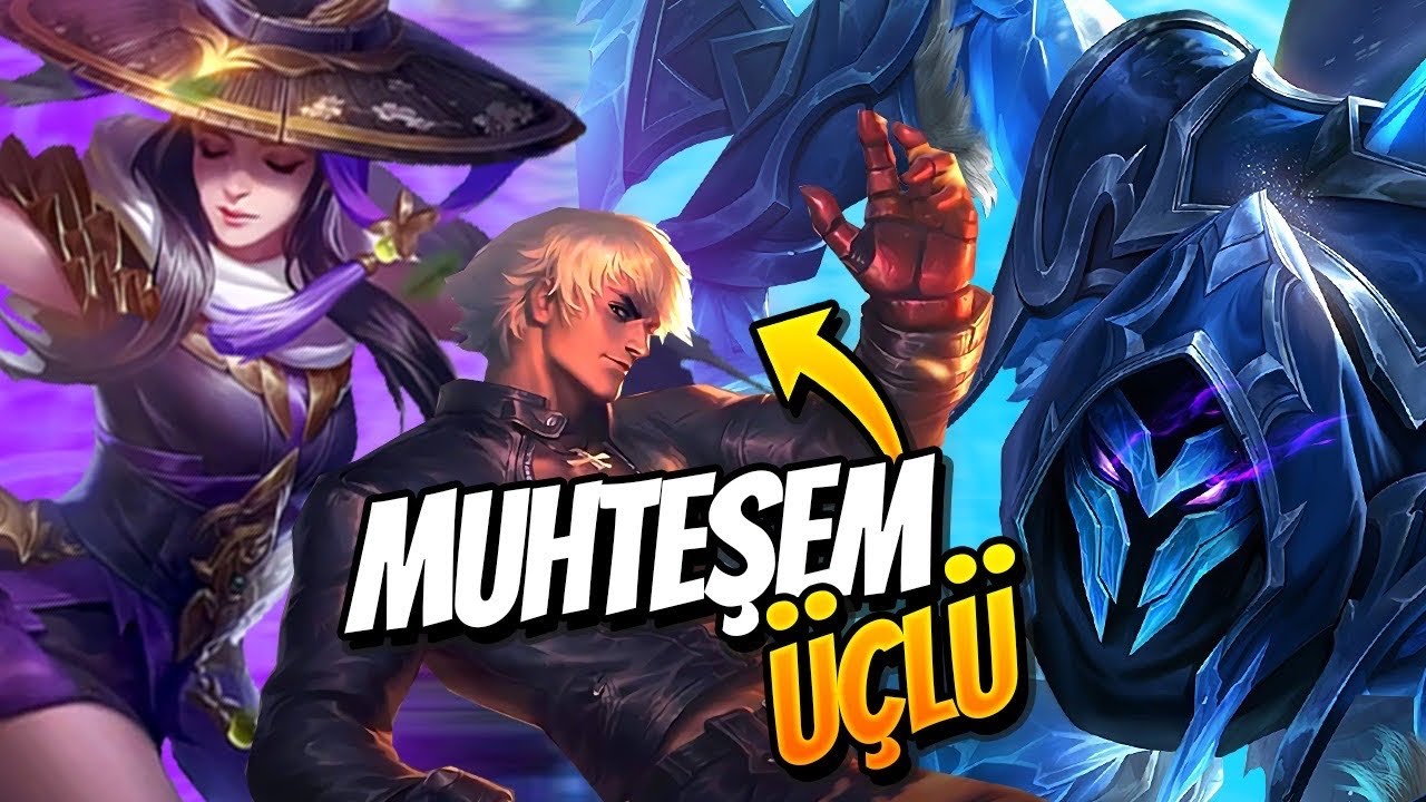 MUHTEŞEM ÜÇLÜ - FANNY - GUSION - HELCURT - 96 KILL ÇIKTI!