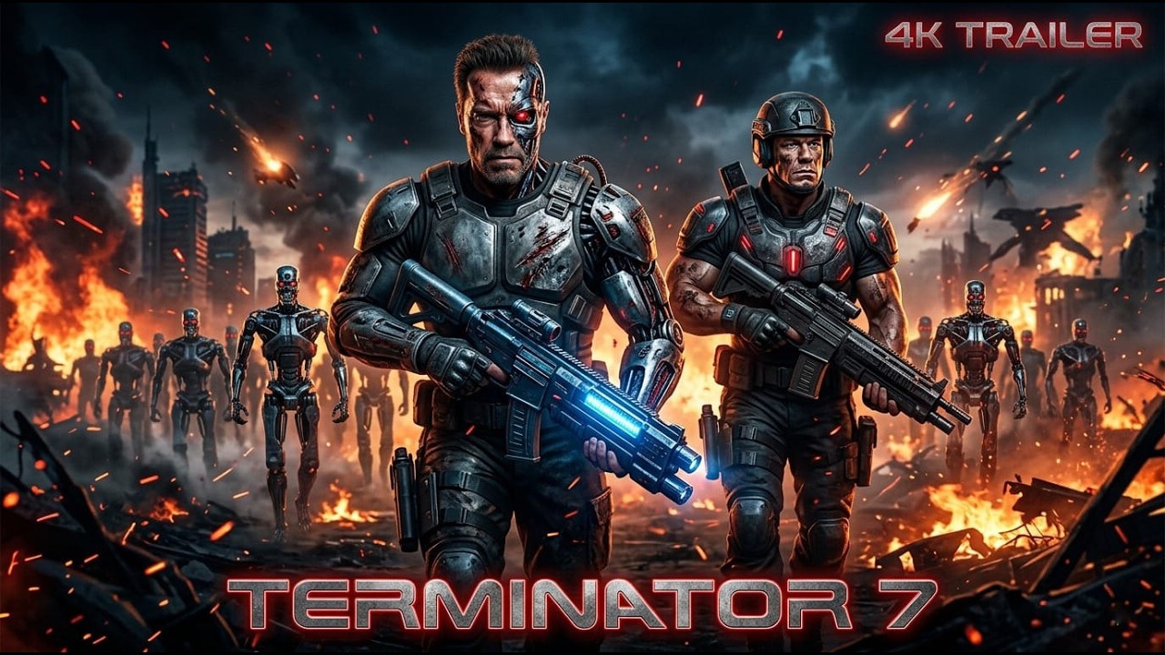 Terminator 7 (2026) Concept Trailer | Arnold Schwarzenegger & John Cena | Future War