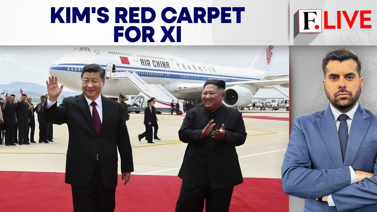 Xi-Kim's High-level Pyongyang Meet Signals Stronger China&ndash;North Korea Ties | Firstpost Live