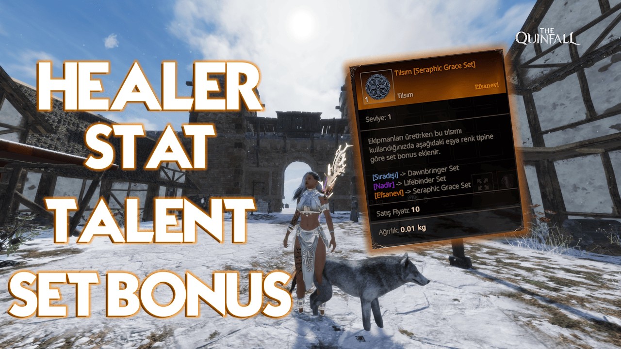 HEALER BEST PVE & PVP BUILD l THE QUINFALL