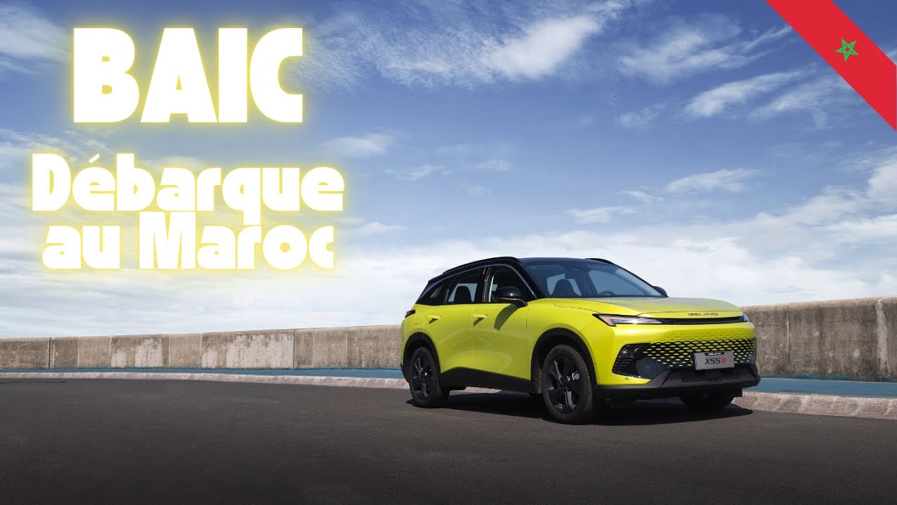 BAIC 👉 1 berline et 3 Suv introduits par COMICOM sur le marché Marocain 🇲🇦