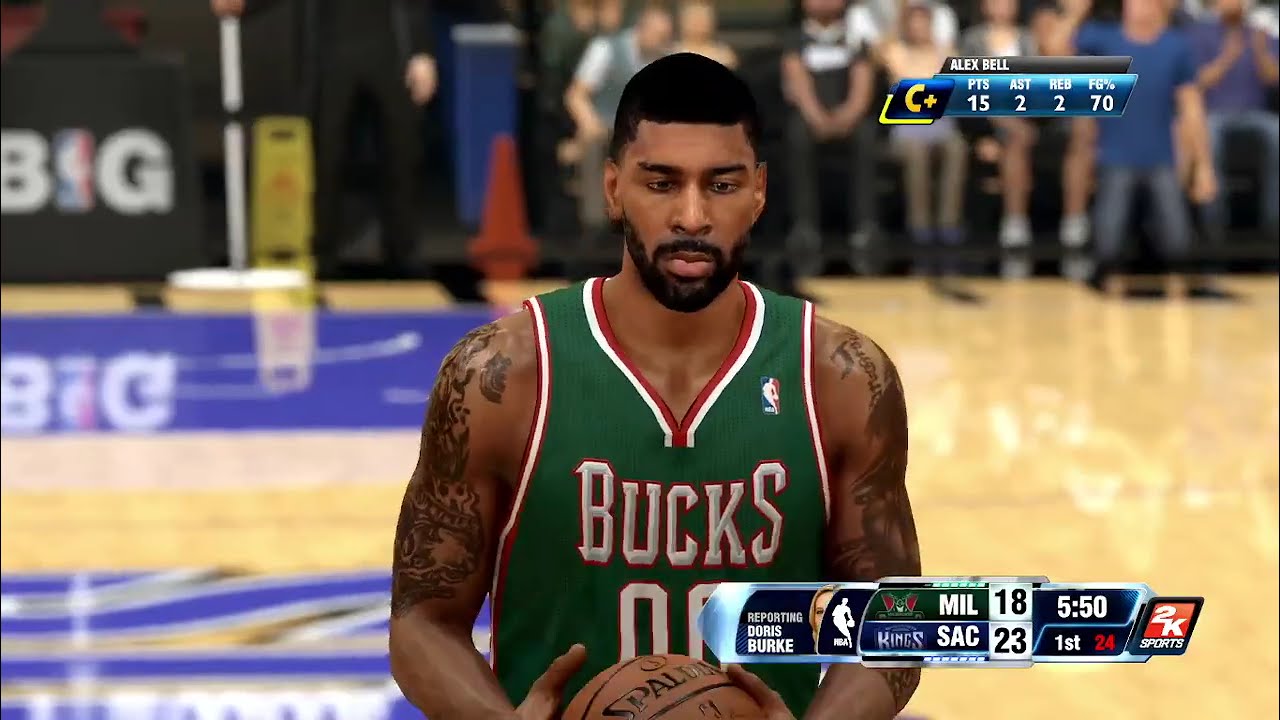 NBA 2k14 my career i got to up my game to get a Gatorade sponsorship