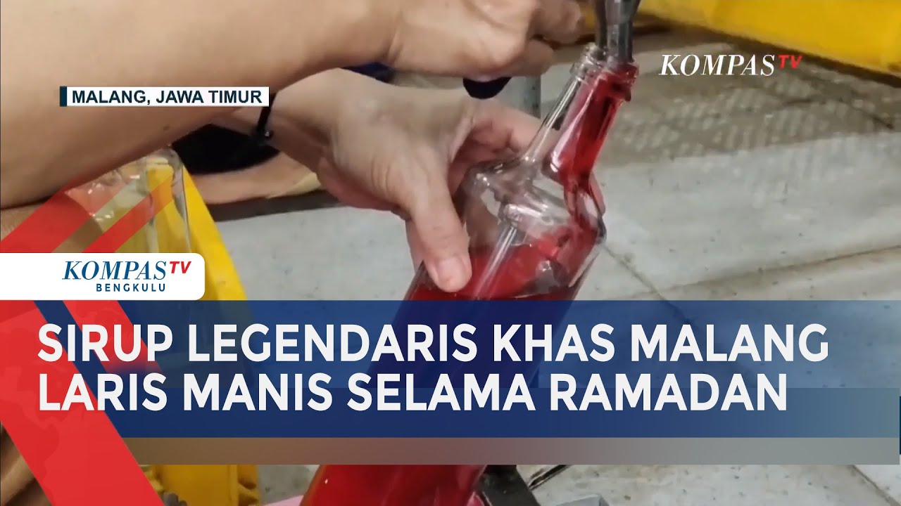 Sirup Legendaris Khas Malang Laris Manis Selama Ramadan