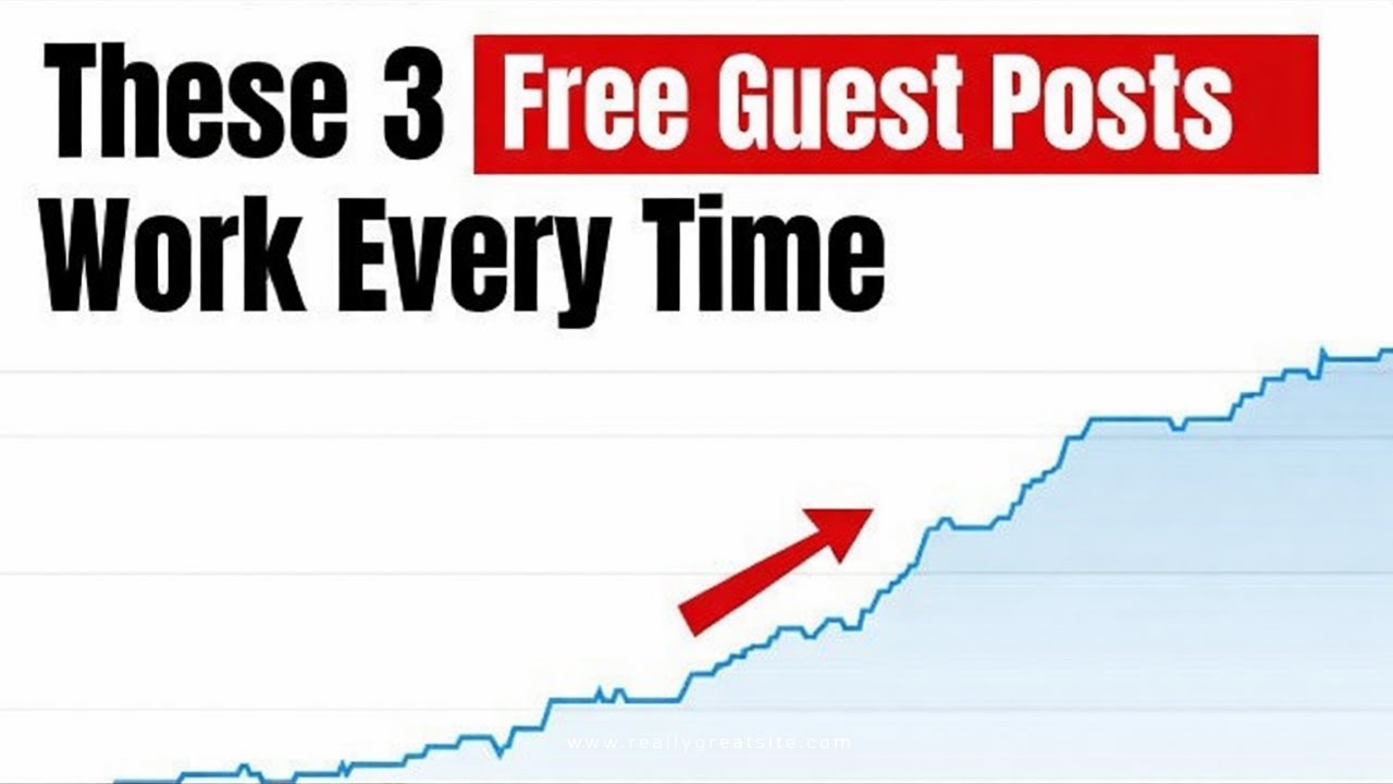 Thses 3 Free Guest posts Site Work Every Time