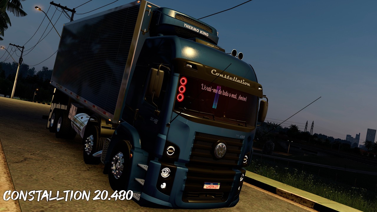 Constelation 20.480 multi_chassi 8x2, 6x2 com cabine alta e baixa, carga animada, painel digital!