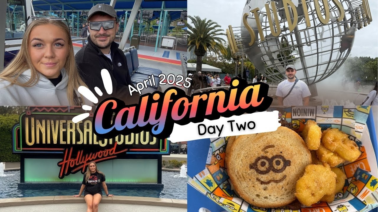 California, Los Angeles | Day 2 | Universal Studios Hollywood | Chocolate Emporium | April 2025🇺🇸