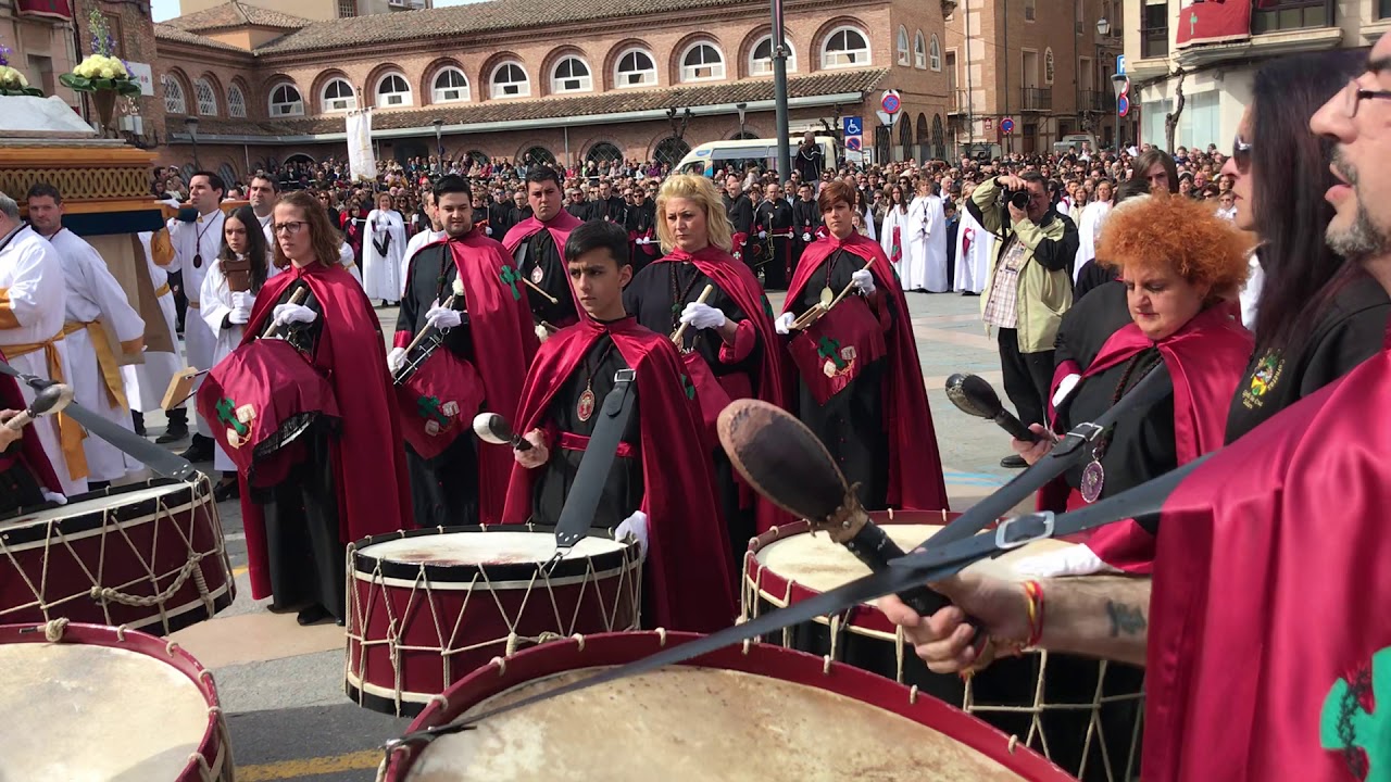 Banda de tambores Semana Santa Calahorra. Cristo Resucitado