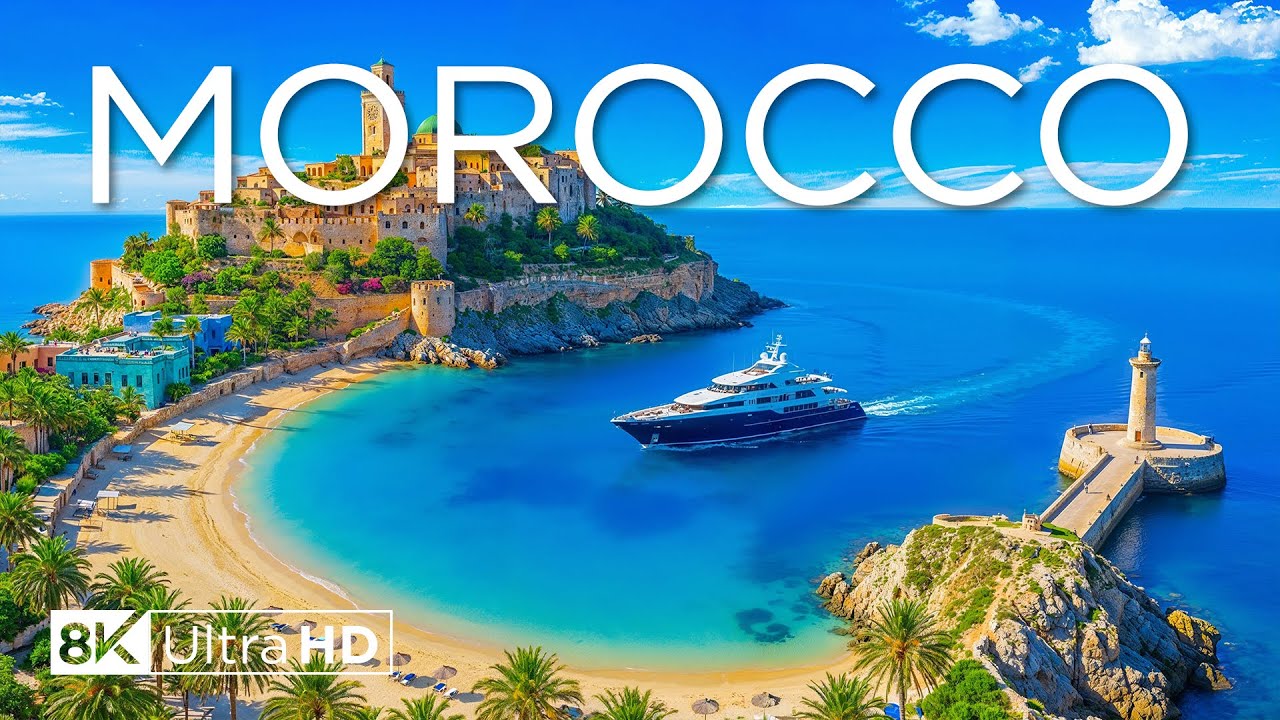 Марокко 8K UHD — Путешествие по ярким городам и вечным пустыням