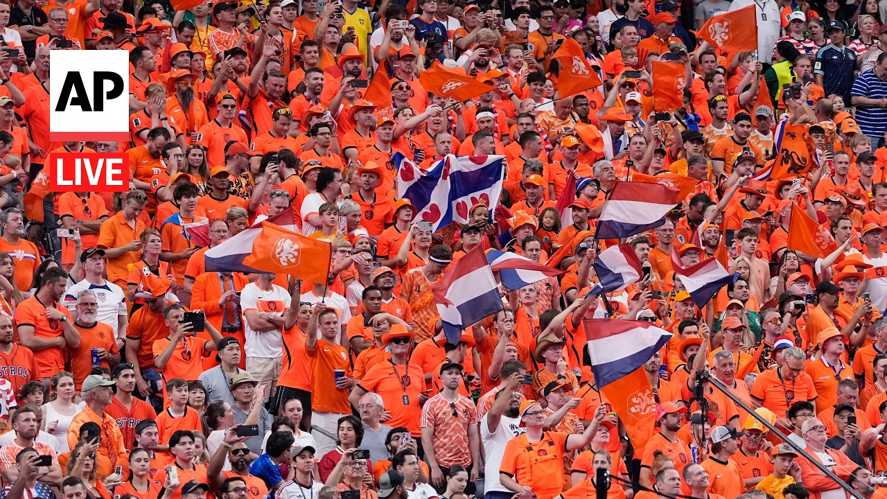 LIVE: Netherlands fans parade through Kansas City for World Cup 2026