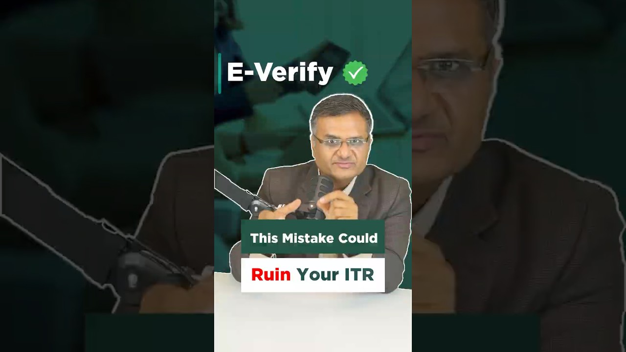 E-verify: This Mistake could RUIN your ITR | Kapil Jain | Enrichwise