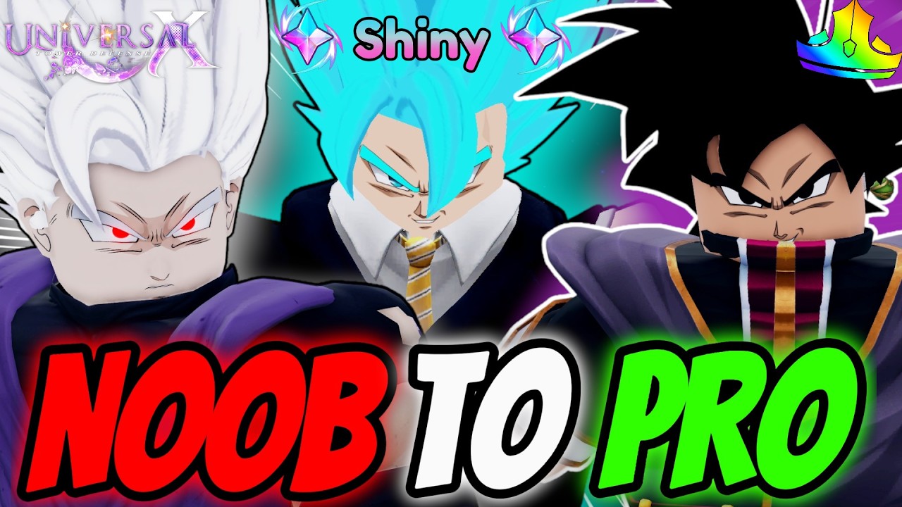 *NO ROBUX* I Went NOOB To PRO In One Video In Universal Tower Defense X! (THE MOVIE)