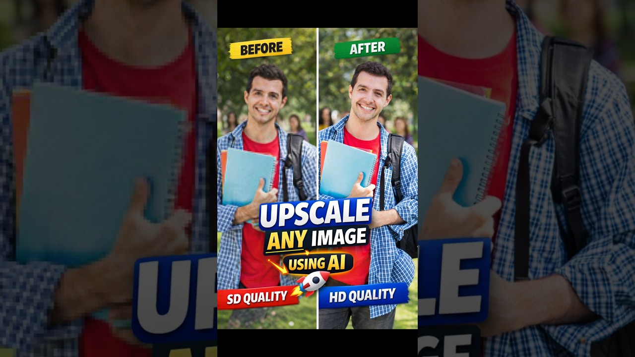 How I upscaled my image using Mobile 