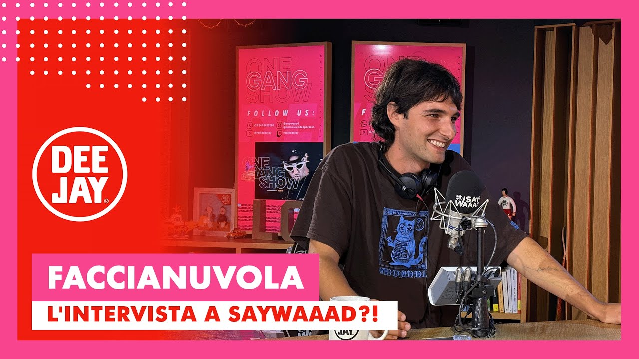 Faccianuvola live a Say Waaad con 