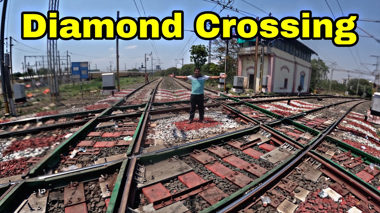 ये कैसा पटरी का जंजाल है Nagpur Diamond Crossing