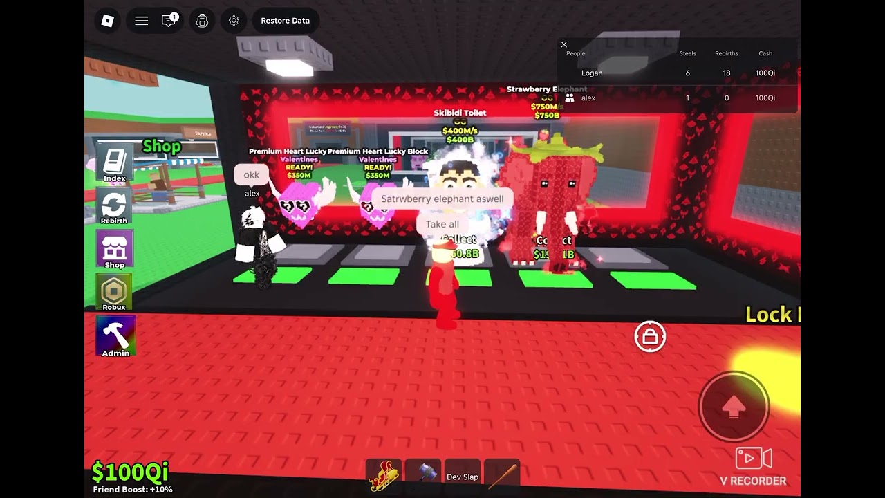 Playing Roblox With Fan
