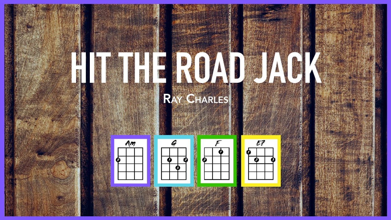 HIT THE ROAD JACK (Ray Charles) - Ukulele Tutorial & Cover Play-Along