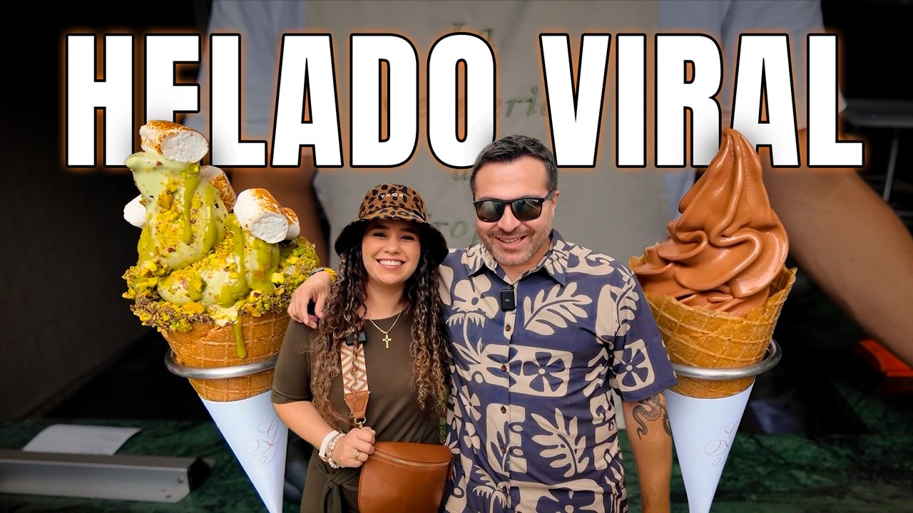 PROBAMOS EL HELADO MÁS VIRAL DE REDES