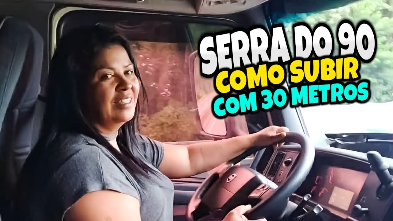 ADIVINHA EM QUAL MARCHA A CLEUSA SUBIU A SERRA DO 90 COM O 30 METROS