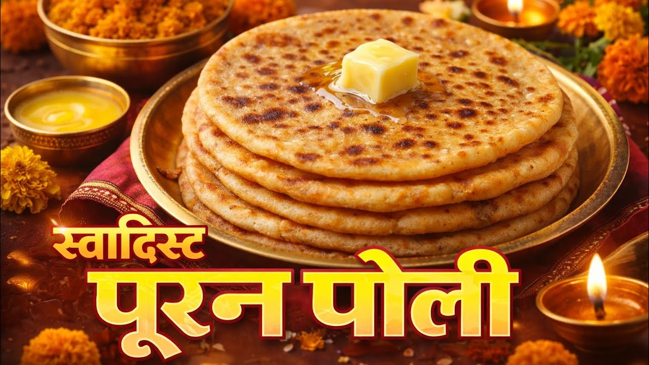 Swadisht puran poli recipe #trending  #viral #cooking #indianfood #holi 