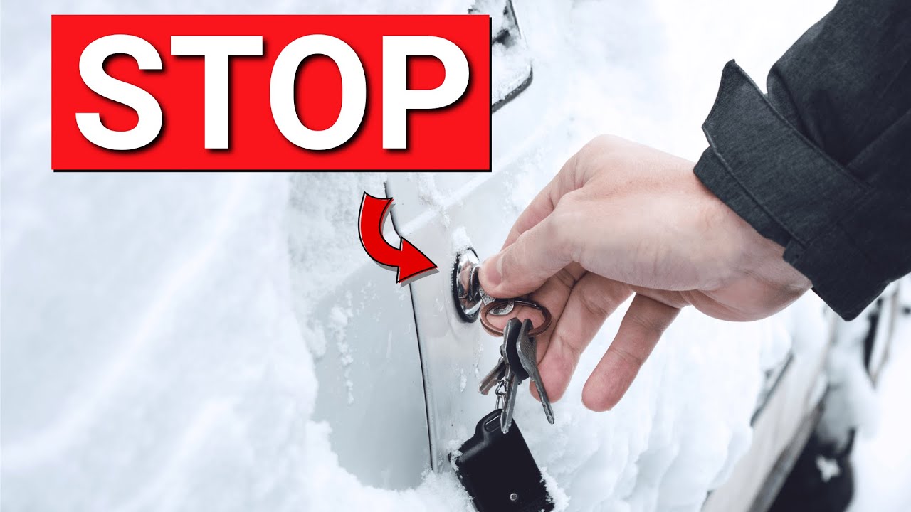 Frozen Car Door Lock? STOP Doing This Mistake
